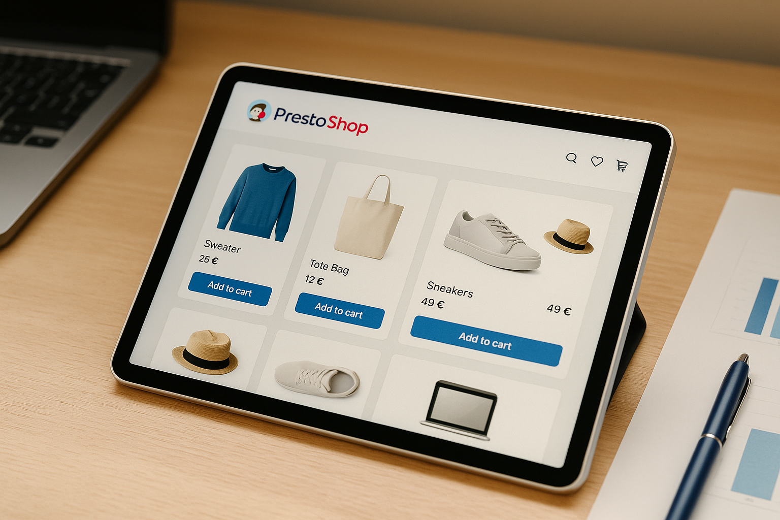 Dashboard acquisition : trafic, conversions, ROAS, CPA.